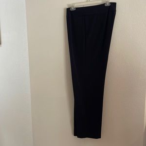 Investments Ladies Navy Dress Pants. Wide leg XL